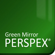 Acrylique Vert Aspect Miroir 