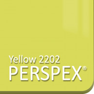 Yellow 2202 Perspex