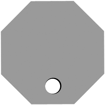 Bottom Octagon Hole