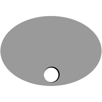Bottom Oval Hole